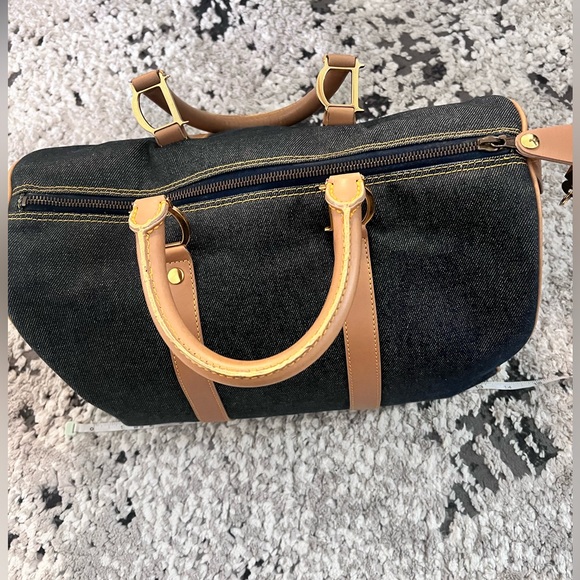 Rare Authentic Preloved Christian Dior Denim Canvas Speedy - Picture 6 of 17